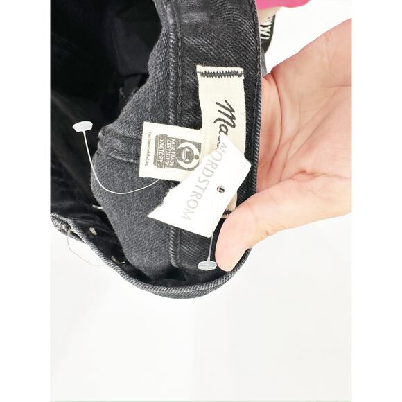 Madewell Baggy Flare Jeans in Lunar Wash NG290 Size 27 - Picture 5 of 9